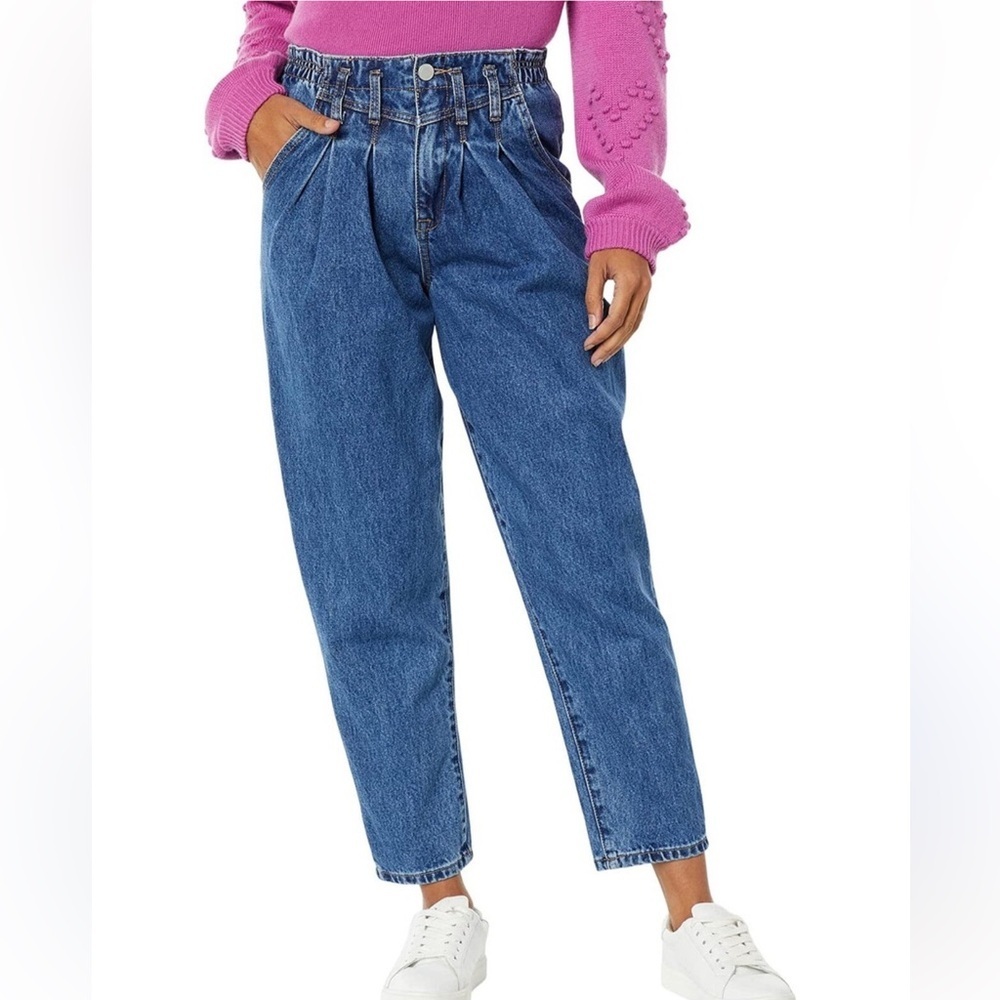 Blank NYC Women's The Baxter Ribcage Denim Straight Leg Jeans